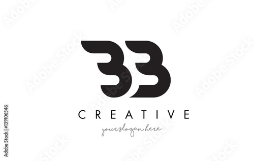 "BB Letter Logo Design with Creative Modern Trendy Typography." Stock