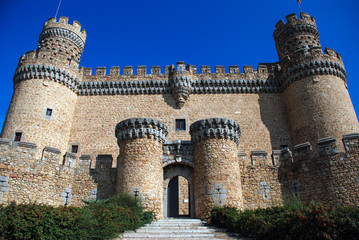 Castle in Manzanares del Real