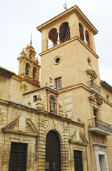 Iglesia de los Remedios y Ayuntamiento de Antequera, España