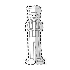 happy man icon image vector illustration design 