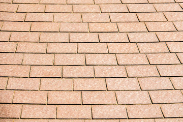 茶色のタイルのテクスチャ