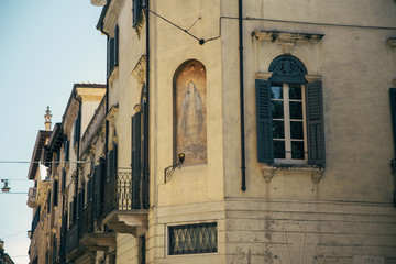 Naklejka premium Italian architecture of Verona