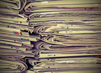 read newspapers ready for the paper production processors used