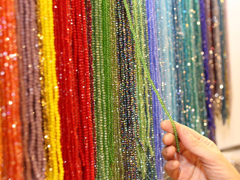 colorful in wholesale necklaces and a hand