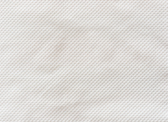 White tissue paper towel texture background