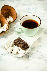 homemade coconut candy bars bounty, raw vegan healthy dessert