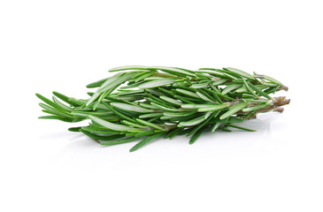 rosemary isolated on white background