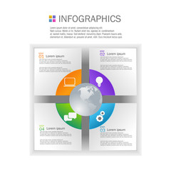 Business Infographics Design template
