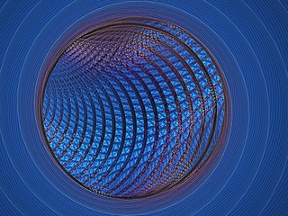 blue spiral and nice fractals