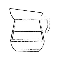 coffee pot icon image vector illustration design 