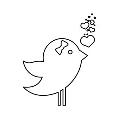 Love and romanticism icon vector illustration graphic design