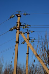 high voltage power lines