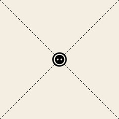 Fototapeta premium seamless monochrome buttons pattern background