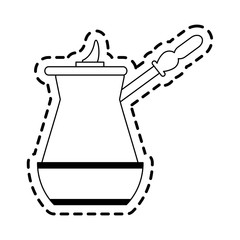 Fototapeta premium coffee press icon image vector illustration design 