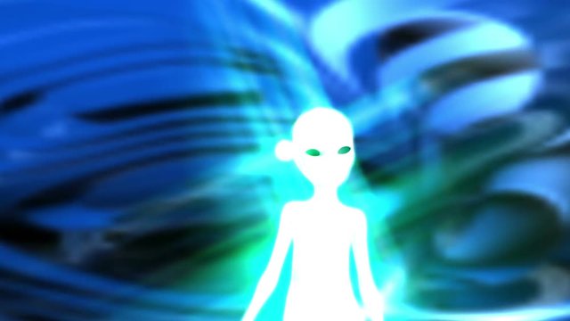 Digital Animation of an Alien