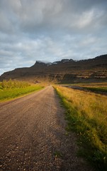 Strada sterrata in Islanda