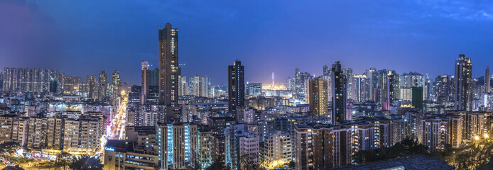 Obraz premium Hong Kong panorama