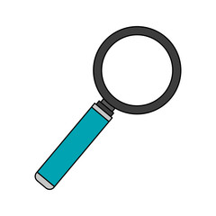 magnifying glass icon image vector illustration design
