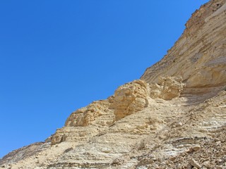 Mountains in the Negev Desert of Israel