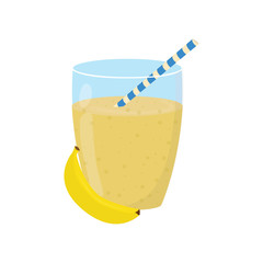Delicious and sweet smoothie icon vector illustration graphic design