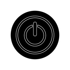 On off switch power icon vector illustration graphic design