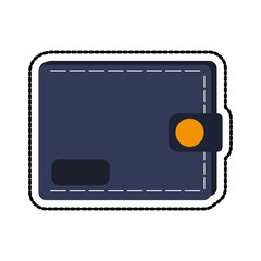 closed wallet icon image vector illustration design