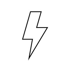 Ray electricity symbol icon vector illustration graphic design