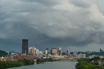 Fototapeta na wymiar Pittsburgh Storm