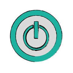 On off switch power icon vector illustration graphic design
