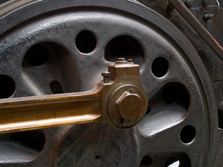 Steam locomotive - wheel details