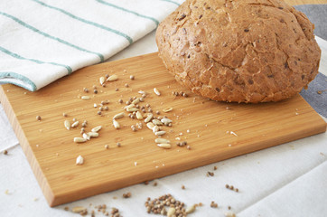 Different kinds of bread