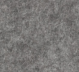 Seamless felt texture, gray wool background