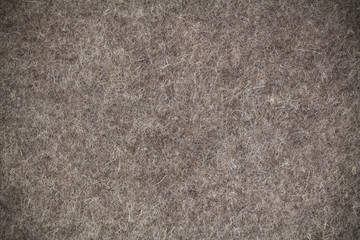 Felt texture, brown wool background