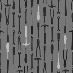 Seamless tools pattern background