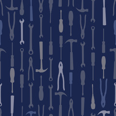 Seamless tools pattern background