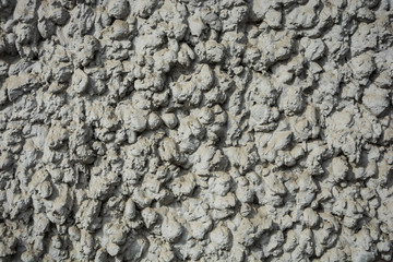 Old wall of gray of decorative finishing