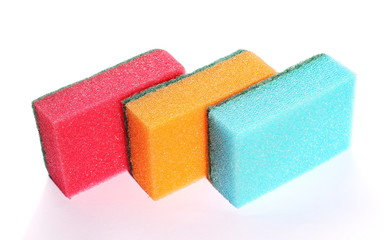 sponge isolated on white background