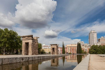 Madrid, Spain - The Temple of Debod (Templo de Debod)