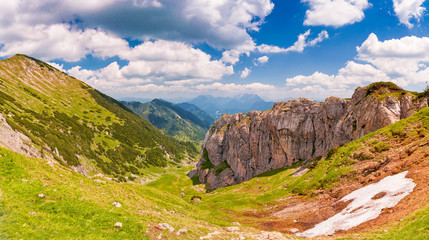 Berglandschaft Tirol, Österreich