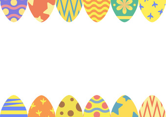 happy easter background, easter egg hunt background, vector illustration