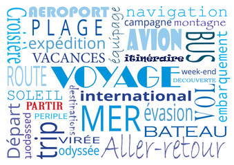 Mots autour du voyage