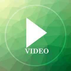 Video play icon