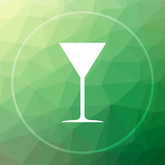 Martini glass icon