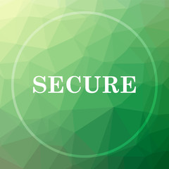 Fototapeta premium Secure icon