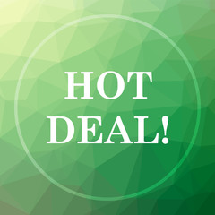 Fototapeta na wymiar Hot deal icon