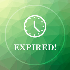 Fototapeta premium Expired icon