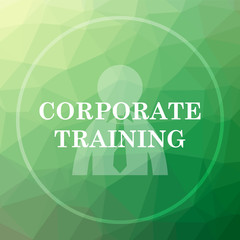 Fototapeta na wymiar Corporate training icon