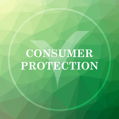 Fototapeta na wymiar Consumer protection icon