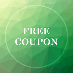 Fototapeta na wymiar Free coupon icon
