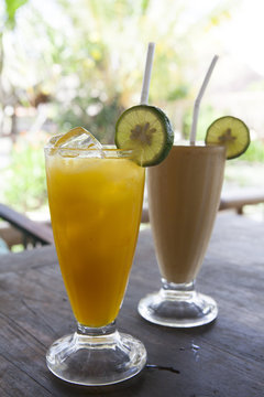 Healthy Tropical Juices